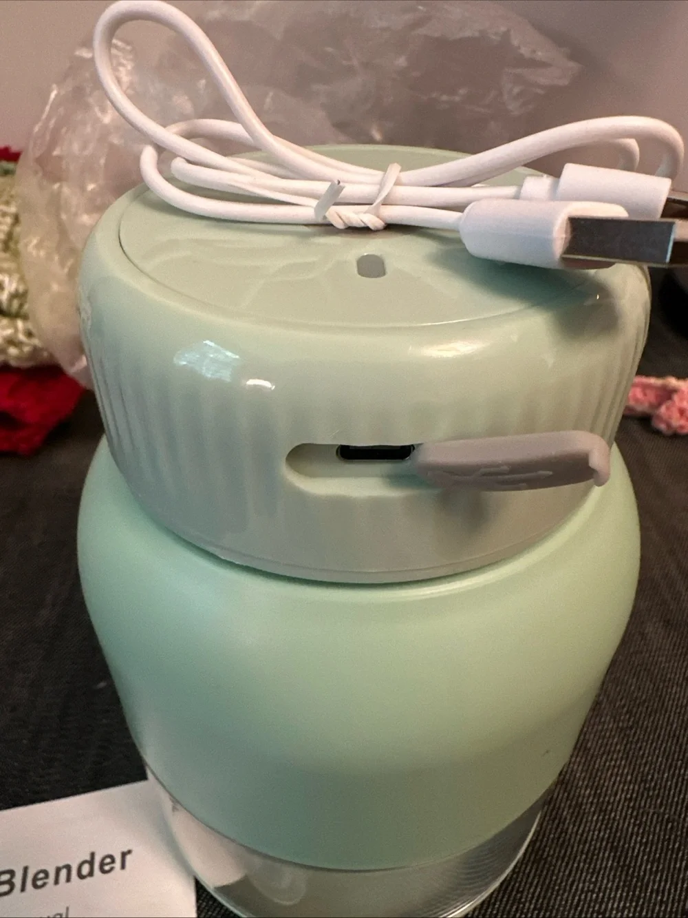XiaoKs Portable Personal Blender in Mint Green